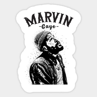 Marvin Gaye Sticker